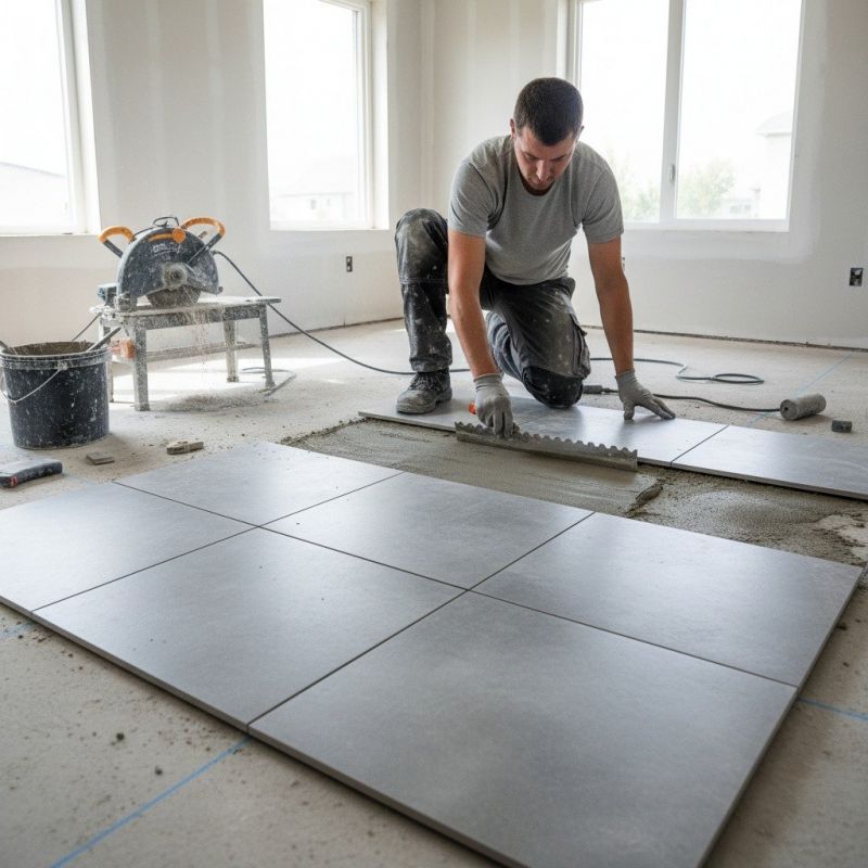 Tile Floor Renovation in Frederick, MD