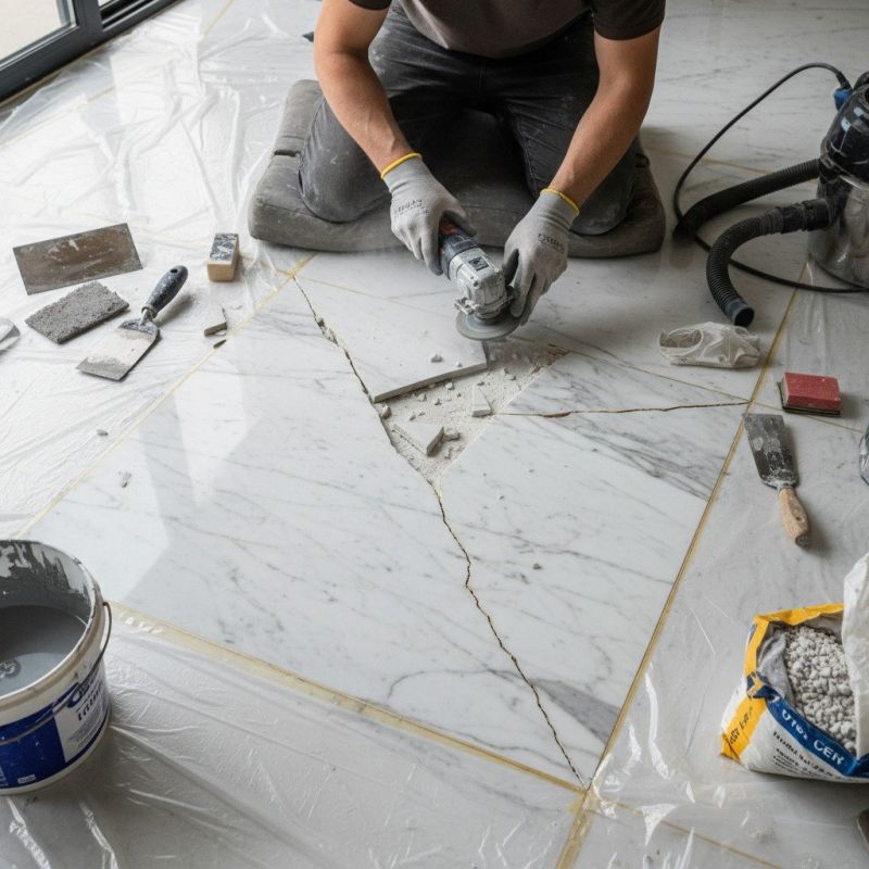Granite Floor Repair in Overland Park, KS