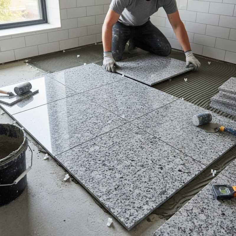 Slate Floor Installation in Olathe, KS