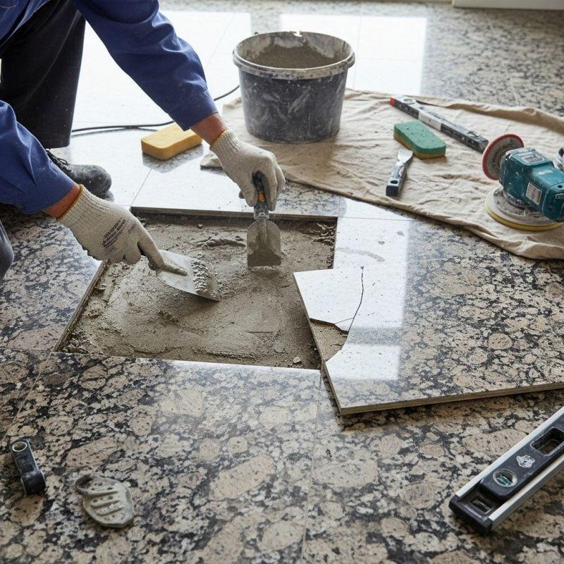 Slate Floor Repair in Olathe, KS