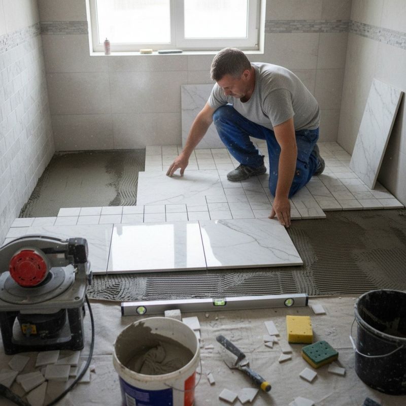 Stone Floor Installation in Wilmington, NC