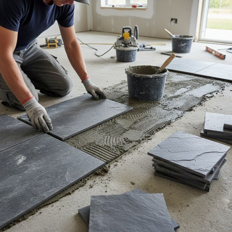 Terrazzo Flooring Installation in Olathe, KS