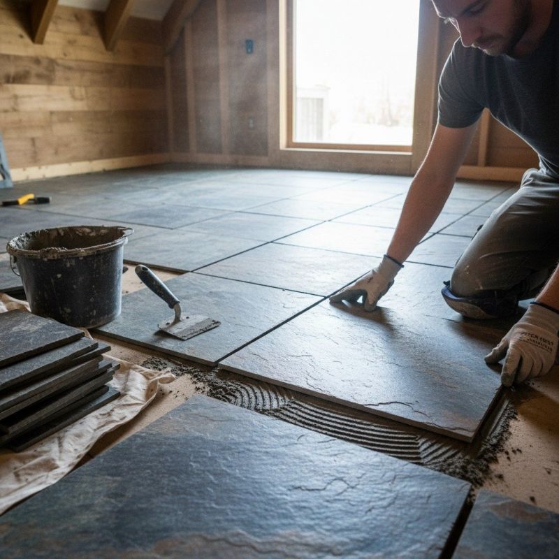 Terrazzo Tile Installation in Olathe, KS