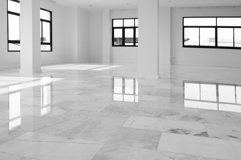 White Marble Tile Installation in Kansas City, KS